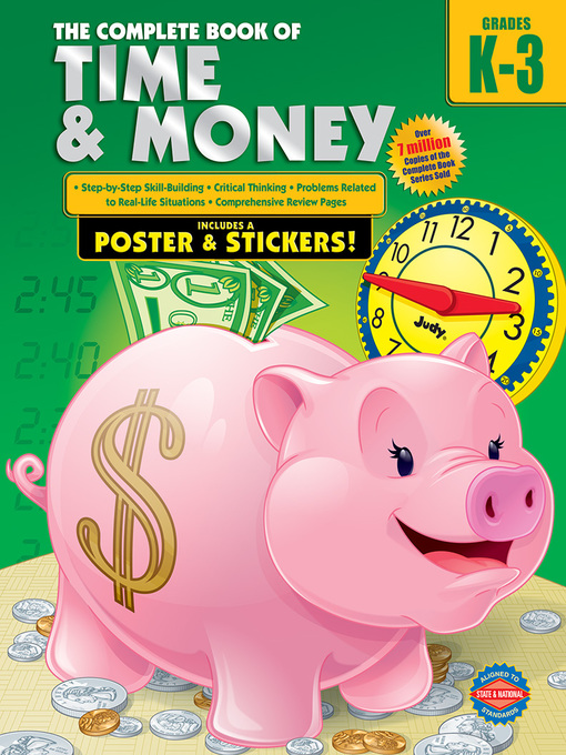 Title details for The Complete Book of Time and Money, Grades K--3 by Carson Dellosa Education - Available